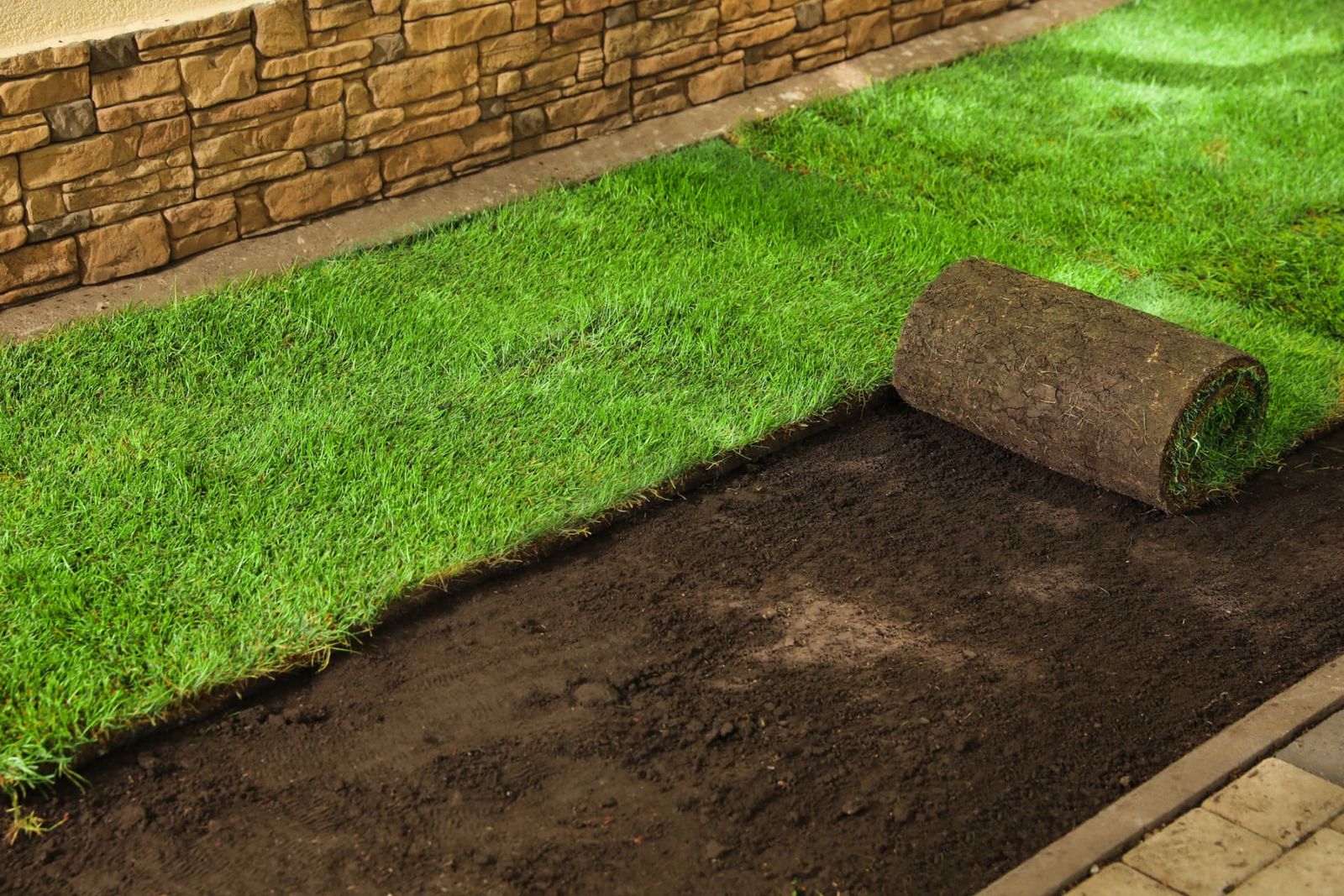 Sod Installation Services project photo 2 by Pace Lawncare & Land Services in Chipley, FL