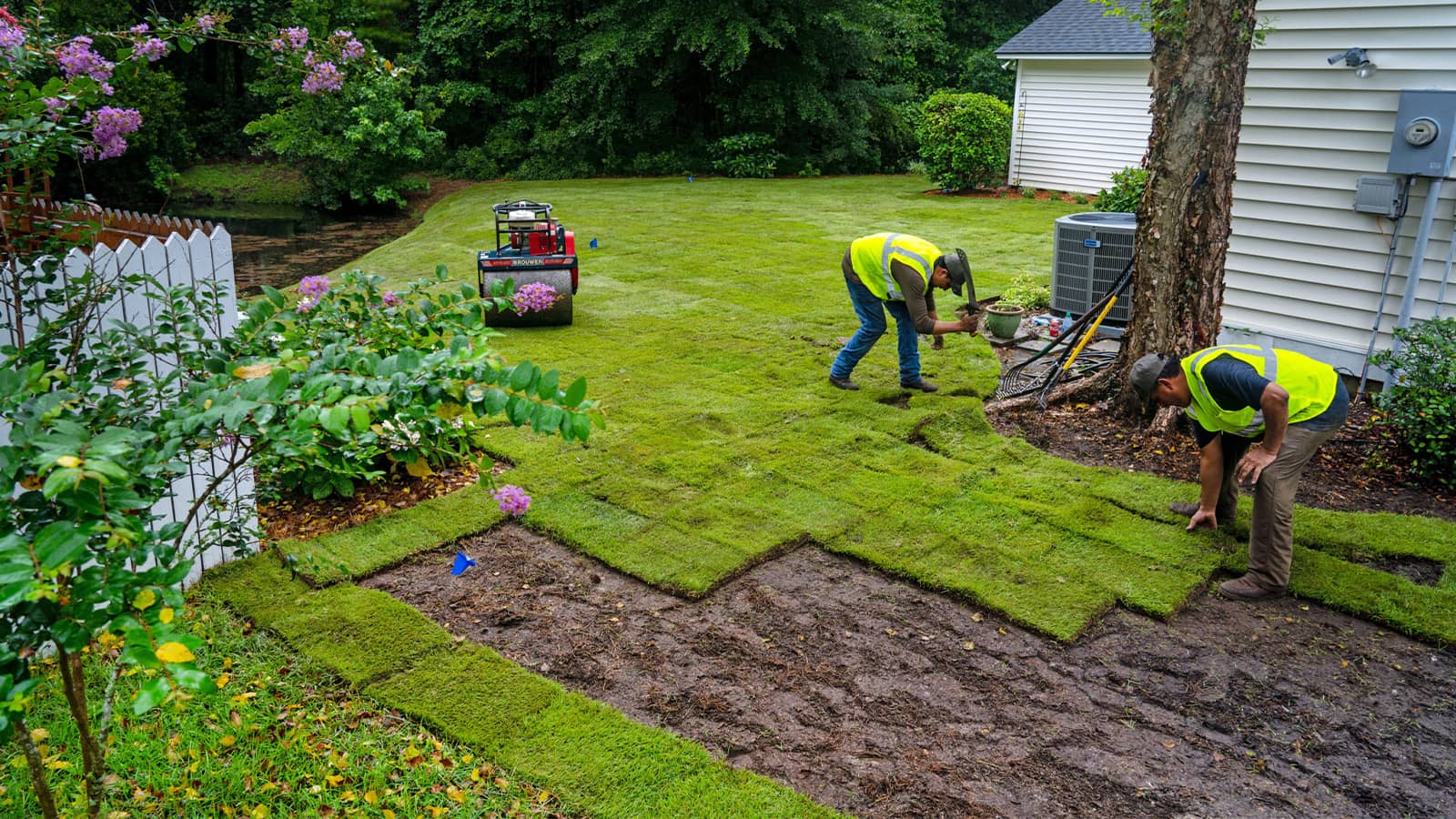 Sod Installation Services in Chipley by Pace Lawncare & Land Services